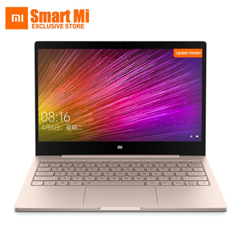 New Xiaomi Laptop Air 12.5 Inch Screen Intel Core m3-8100Y/i5 4GB RAM 128GB ROM Ultra Slim Full Meatal Body English Windows 10