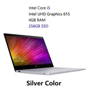 New Xiaomi Laptop Air 12.5 Inch Screen Intel Core m3-8100Y/i5 4GB RAM 128GB ROM Ultra Slim Full Meatal Body English Windows 10