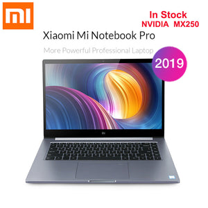 2019 Xiaomi Mi Notebook Pro 15.6'' Windows 10 Home Version Intel Core I5-8250U Quad Core 8GB+512GB Front Cam Fingerprint Laptop