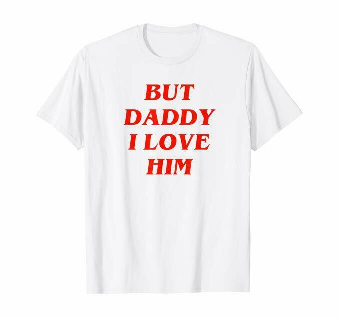 Comic Love The Mermaid Love But Daddy I Love Him Funny T-Shirt