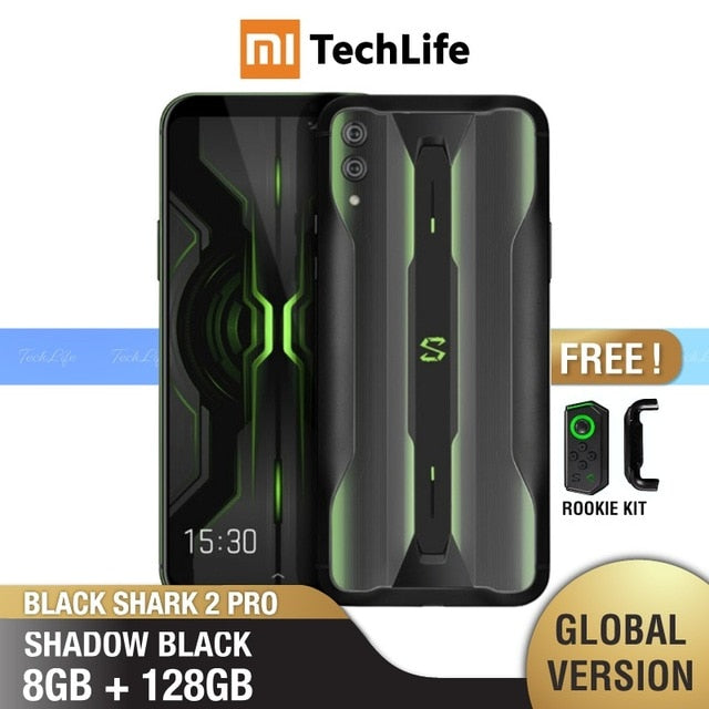 Global Version Xiaomi BlackShark 2 Pro 128GB ROM 8GB RAM Gaming phone (BrandNew/Sealed) blackshark Smartphone Mobile