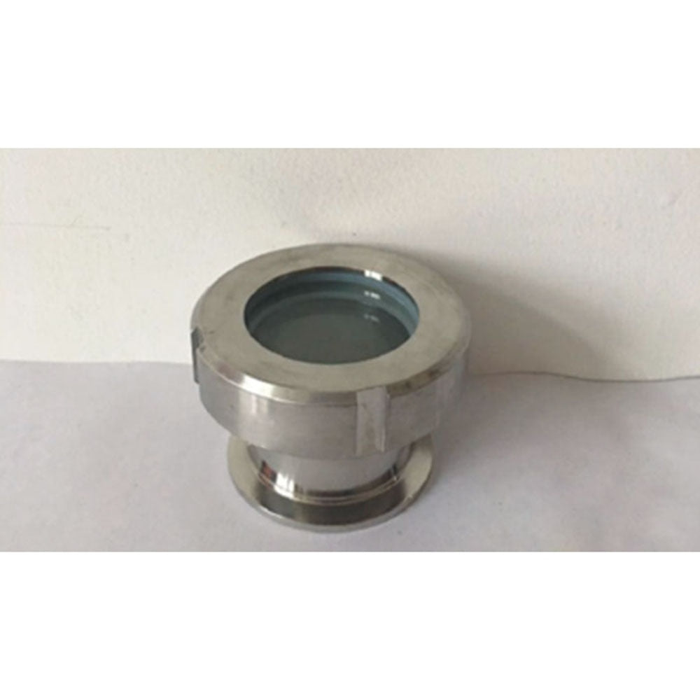 Sanitary Sight Glass Stainless Steel SS304 Circular Viewing Tri Clamp Sight Glass 1"(25mm) Ferrule OD 50.5mm