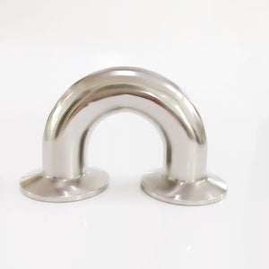 1.5''-4'' Sanitary Tri Clamp U Bend 180 Degree Elbow SS304 Stainless Steel 32mm-108mm