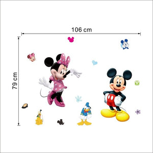 cartoon wall Stickers Home Decor for Children Room Mural Wall Sticker Vinyl Decal Children Kids Room Decor DIY